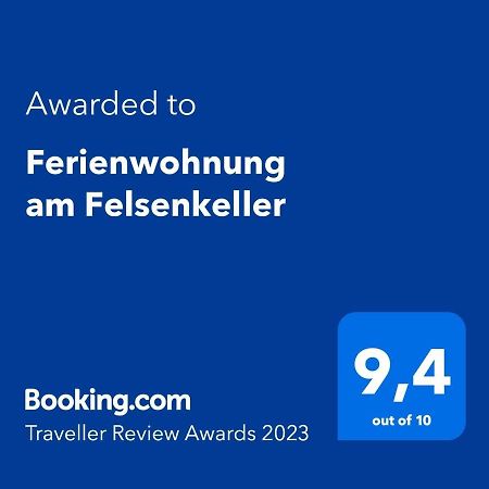 Ferienwohnung Am Felsenkeller Ebrach Esterno foto