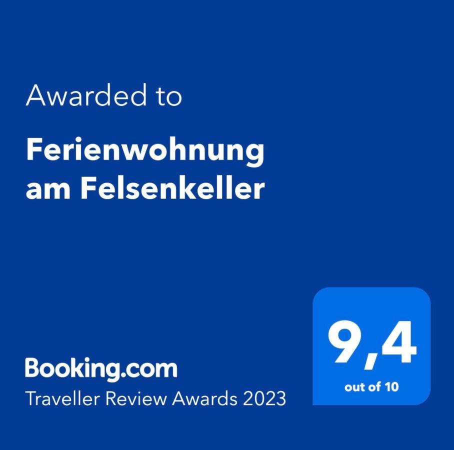Ferienwohnung Am Felsenkeller Ebrach Esterno foto